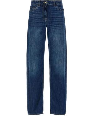 Elisabetta Franchi Jeans Trousers Logo - Blue