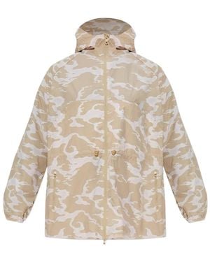 KENZO Ocean Camo Windbreaker - Natural