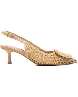Bibi Lou Hazel Pumps - Natural