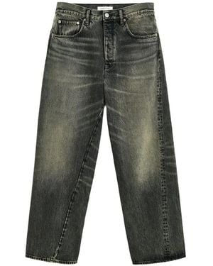 sunflower Wide-Leg Twisted Jeans - Grey