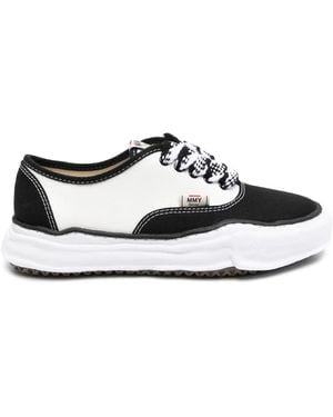 Maison Mihara Yasuhiro Baker Canvas Trainers - White