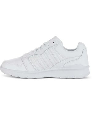 K-swiss Baskets À Patch Logo - White