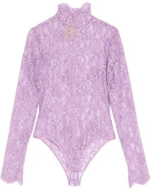 Valentino Garavani Floral Lace Body - Purple