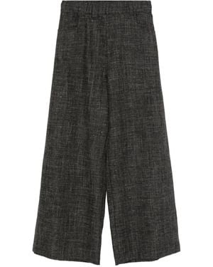 Alysi Elasticated-Waistband Pants - Gray