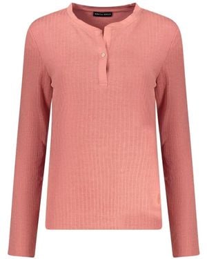 North Sails Ribbed-Knit Top - Pink