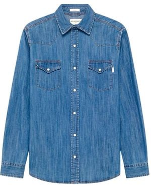 Roy Rogers Martin Denim Shirt - Blue