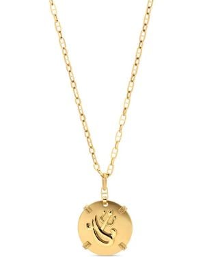 Charriol Zodiac Aquarius Necklace - Metallic