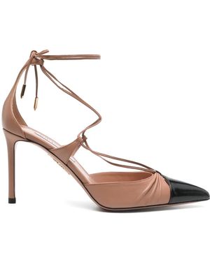 Aquazzura Gabi 85mm パンプス - メタリック