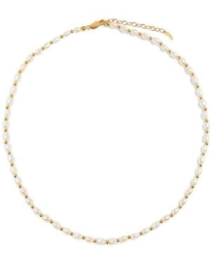 Missoma Seed-Pearl Beaded Choker - Natural