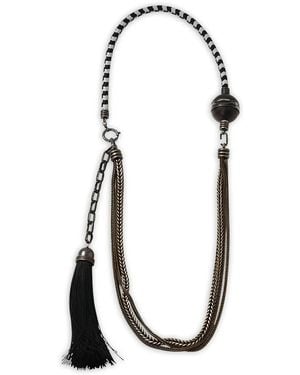 Lanvin Sautoir À Pompon "Vita" - Noir