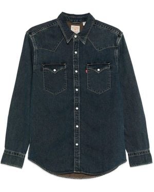 Levi's Denim Button-Down Shirt - Blue
