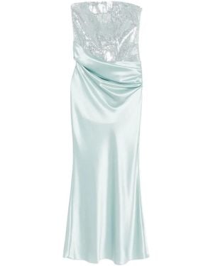 retroféte Alexandra Embellished Dress - Blue
