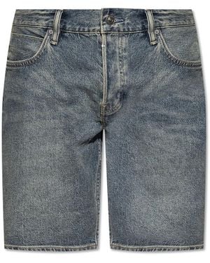 AllSaints Switch Denim Shorts - Grey
