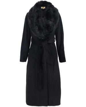 MICHAEL Michael Kors Belted Coat - Black