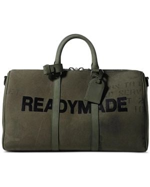READYMADE Logo-Embroidered Bag - Black