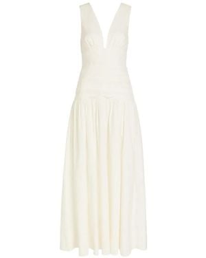 Shona Joy Campbell Maxi Dress - White
