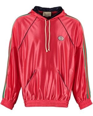 Gucci Jersey Sweatshirt - Red