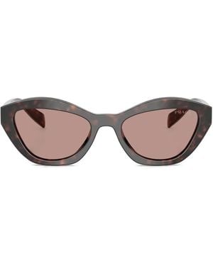 Prada Tortoiseshell Cat-eye Sunglasses - Pink