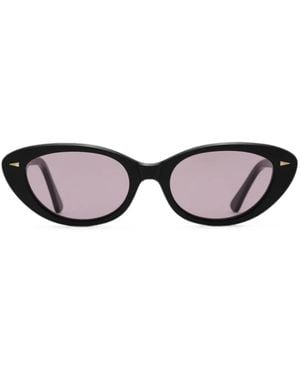 Ahlem Lunettes De Soleil Prairie À Monture Papillon - Black