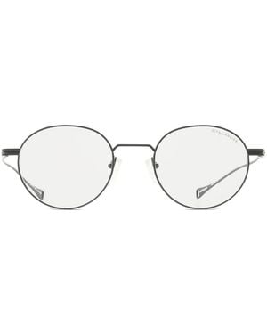 Dita Eyewear Lunettes De Vue Lsa-113 À Monture Ronde - Blanc