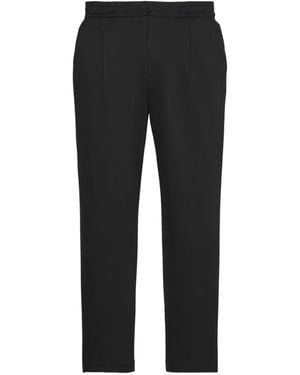 Calvin Klein Pantalon À Taille Élastiquée - Black