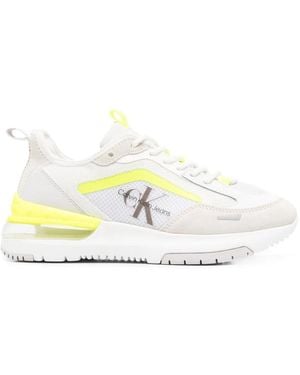 Calvin Klein パネル スニーカー - ホワイト