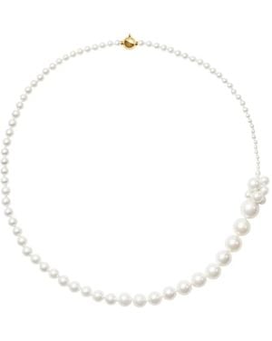 Sophie Bille Brahe Peggy Botticelli Pearl Necklace - White