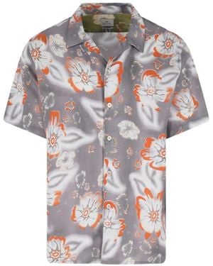 Paul Smith Floral-Print Shirt - White