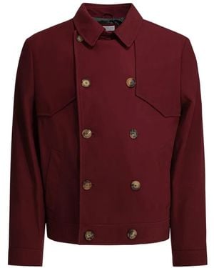 Brunello Cucinelli Doppelreihiges Sakko - Rot