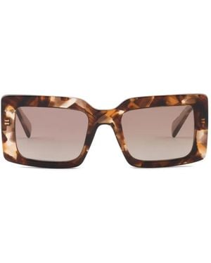 Prada Sunglasses With Prada Logo - Pink