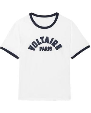 Zadig & Voltaire T-Shirt Imprimé - White