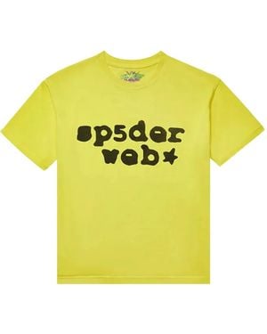 Sp5der Web T-Shirt - Yellow