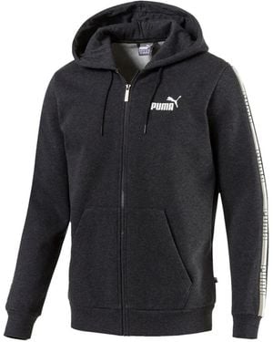 PUMA Zip-Up Hoodie - Black