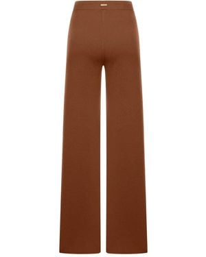 Max Mara Wool Trousers - Brown