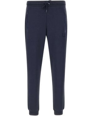 EA7 Jogginghose mit elastischem Bund - Blau