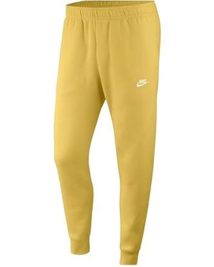 Nike Club Track Trousers - Yellow