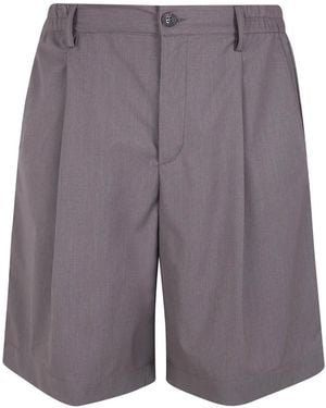Woc Pleated Shorts - Purple