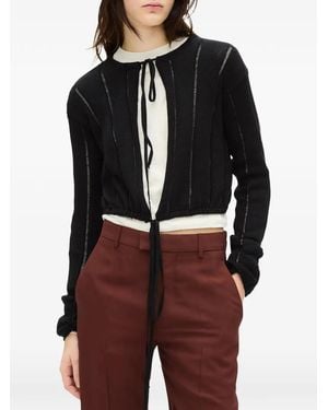 Ann Demeulemeester Jacklin Cardigan - Schwarz
