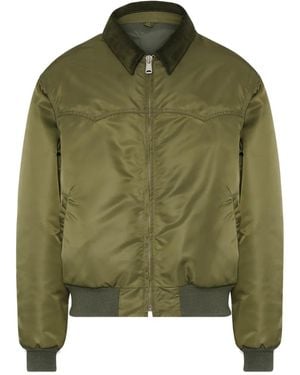 Maison Margiela コーデュロイカラー ジャケット - グリーン