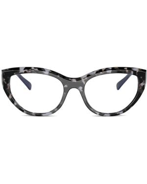 Vogue Eyewear Cat-Eye Glasses - Brown