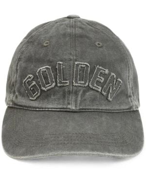 Golden Goose Logo-Patch Baseball Cap - Grey