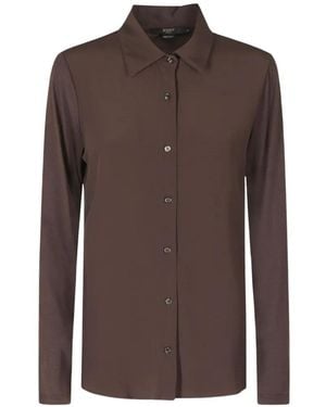 Seventy Long-Sleeve Button-Down Shirt - Brown