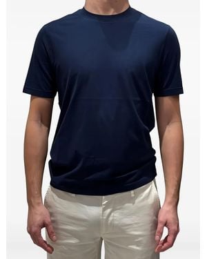 FILIPPO DE LAURENTIIS T-Shirt mit rundem Ausschnitt - Blau