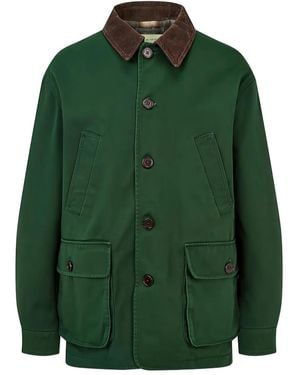 MAN ON THE BOON. Chaqueta Barn - Verde