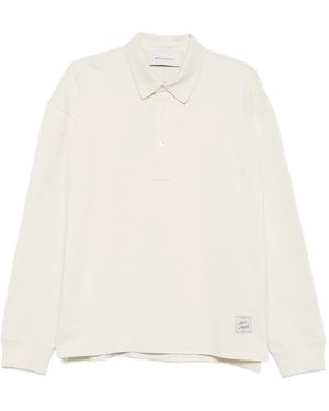 Ami Paris Polo Con Applicazione Logo - Bianco