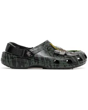 Crocs™ X Aries Arise Classic Camo-Print Jibbitz-Embellished Mules - Black