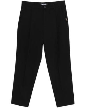 Just Cavalli Logo Trousers - Black