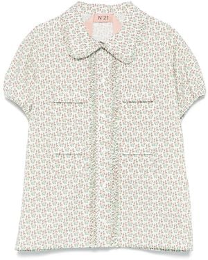 N°21 Floral-print Shirt - ホワイト