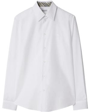 Burberry Cotton Shirt - White