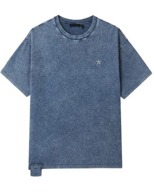 FIVE CM T-Shirt À Étoile Appliquée - Blue